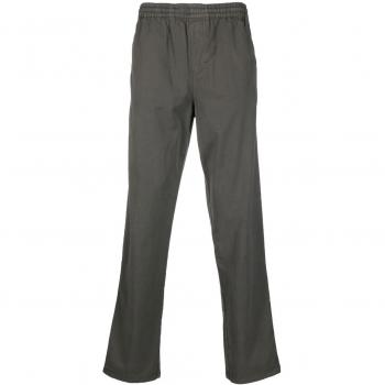 Pantaloni in Misto Cotone Aspesi Grigio L