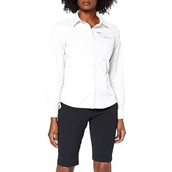 Donna Colore Bianco Columbia Silver Ridge 2.0, Maniche Lunghe, XS