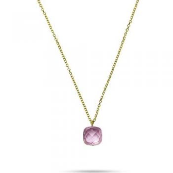 CHRIST Damenkette 585er Gelbgold mit 1 ct Farbstein