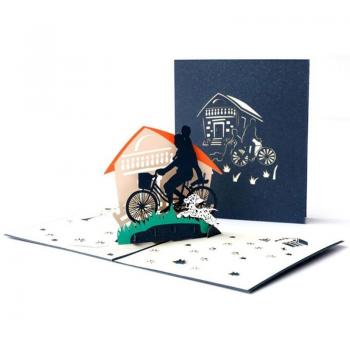 Thank You Super Dad 3D Card