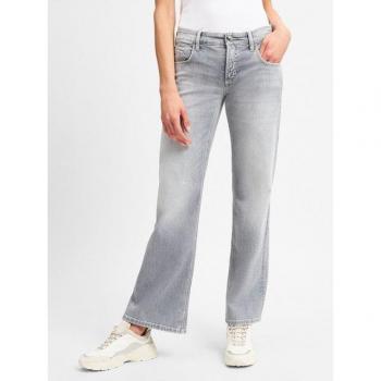 Glamour Tess 5‑Taschen Damenjeans – 34 – Grau (hell)