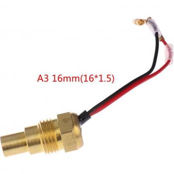 50K Wasser Temperatur Sensor mit Kopf 10/14/16/21MM Steckverbindung, 12V/24V Auto Lkw