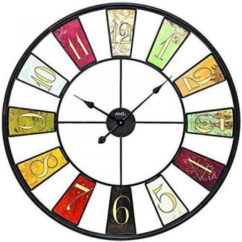 AMS Wanduhr Quarz 84 x 84 cm