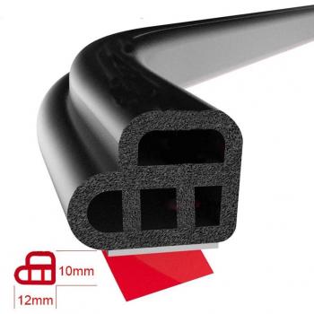 1-25 Meters L-Type Adhesive Car Door Seal Strip