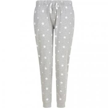 Pantaloni lounge con stelle per donna