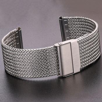 Correa de Repuesto Milanese Loop, Acero Inoxidable 316L, Tamaños 16mm a 22mm