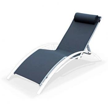 Copertura di ricambio per sdraio con trama a zig zag