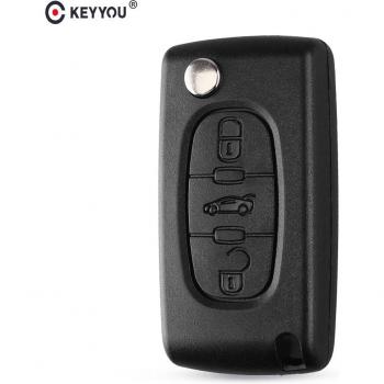 Funda de Llave de Coche para Peugeot 407, 307, 308, 607