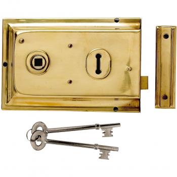 Yale P-334-CH Rim Door Lock