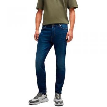 HUGO Tapered Fit Jeans im 5-Pocket-Design, Größe 32/32