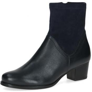 CAPRICE Stivaletti Blu 40 con Tacco a Blocchetto