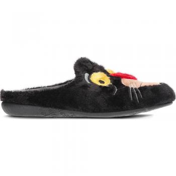 Vulladi Calçado de Casa Masculino 6206 Montblanc Negro
