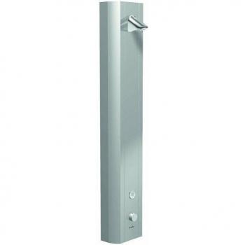 Douche Schell Linus DP‑C‑T : Kit Pré‑monté, Mitigeur Thermostatique Auto, Finition Alu Anodisé