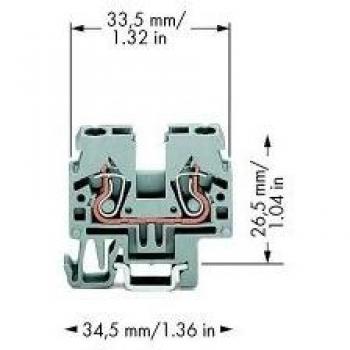 Wago morsettiera elettrica 870-911