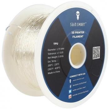 Klares TPU 3D‑Filament von SainSmart – 1,75 mm, 800 g