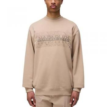 Sudadera Napapijri Albula beige claro para hombre