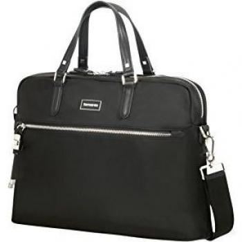 Mallette SAMSONITE Karissa Biz – Poignée supplémentaire 15,6 (100 mm) 40 cm, 10,5 L Noir