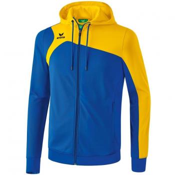 Erima Kinder-Jacke Club 1900 2.0 mit Kapuze – Gelb (New Royal)