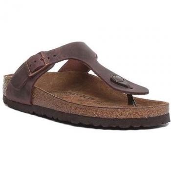 Brown Female Gizeh Flip‑Flop – Birkenstock (Size 8 US)