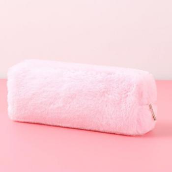 Cartuchera escolar de felpa para niñas