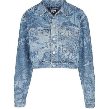 Tommy Jeans Jeansjacke Claire DW0DW17664 Blau Regular Fit