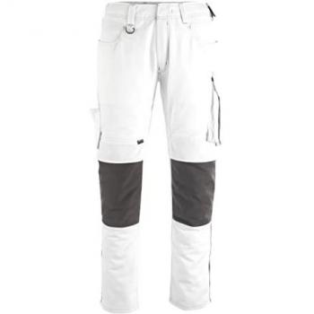 Mascot Erlangen Cargo Trousers White/Dark Anthracite