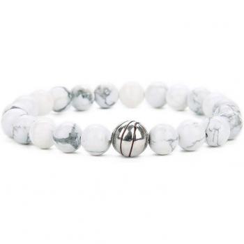 Abalorios de Baloncesto en Lava – Pulsera Femenina