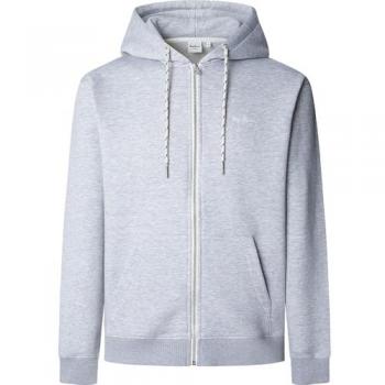 Pepe Jeans Sudadera Macbeth gris claro con cremallera