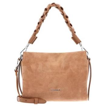 Coccinelle Boheme 22.5 cm Brown Leather Suede Bag