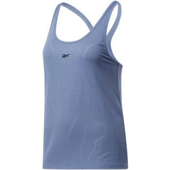 Damen Tanktop Reebok United By Fitness Indigo Perforiert
