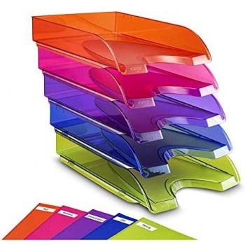 Happy by CEP Letter Tray Multicoloured (5 Pack) CEP01340