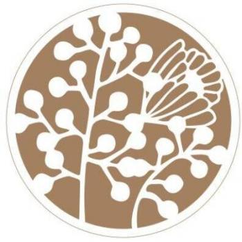 Round Plant Stencil Templates