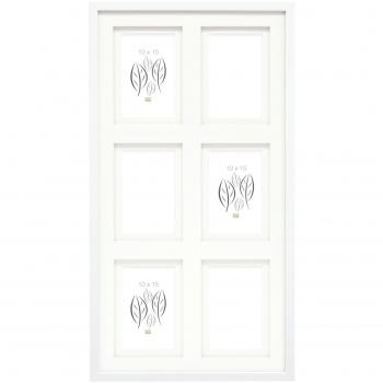 Cadre Photo Chic Blanc en MDF