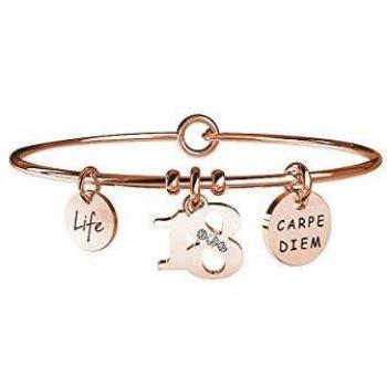 Bracciale KIDULT MOMENTI SPECIALI in acciaio 316L e cristalli