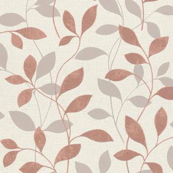Rasch Vliestapete Andy Wand Floral Rot 0.53 x 10.05 m hochwaschbeständig