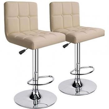 Leader Accessories Square Back Bar Stools