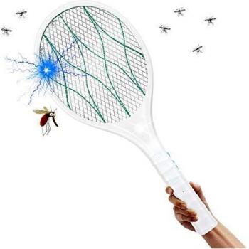 Racchetta Insetti Killer 4000V – Torcia LED e Manico Portatile