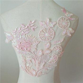 DIY Accessories Windmill Nail Bead Sequin Lace Applique