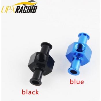 3/8 9.5mm Billet Aluminum Fuel Pressure Gauge Adapter with 1/8 Port
