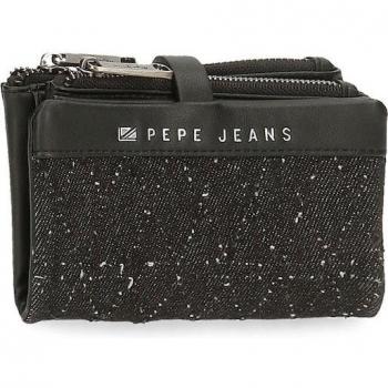 Cartera Daila de Pepe Jeans para mujer con monedero extraíble negro