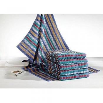 Set de 6 torchons bleu Mineur pour cuisine