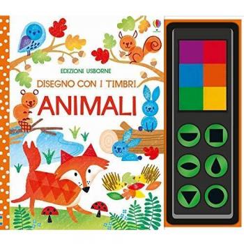 Animali. Disegno con i timbri. Ediz. a colori. Con gadget