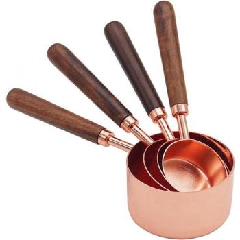 4-Piece Rose Gold Kitchen Measurement Set