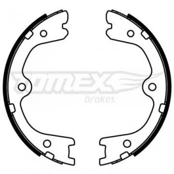 Jogo Completo de Maxillas de Freio Tomex TX 22‑23