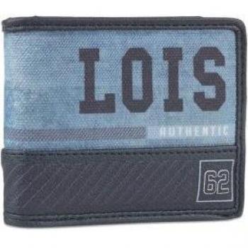 Monedero Tarjetero Lois Jeans Steller Azul