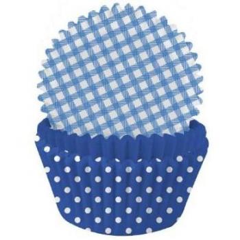Muffin Cupcake Pirotti Blu – Casa Anniversario 75 confezione