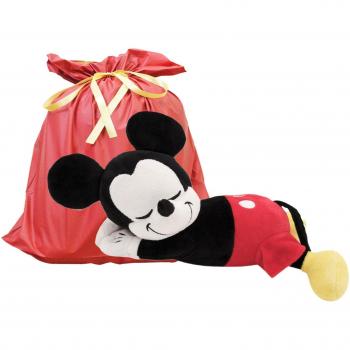 Schwarzes Disney‑Mickey Körperkissen von MORIPiLO – 45 cm, flauschig gefüllt