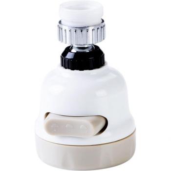 Rotatable Faucet Head with Adjustable Nozzle