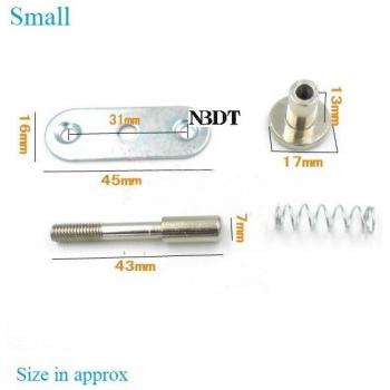 10Pcs Spring Loaded Bolt Latch for Child Safety and Storage Solutions