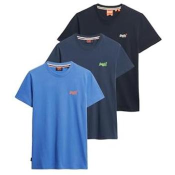 Superdry Essential Logo T-Shirt Coton Bio Bleu S (Homme)